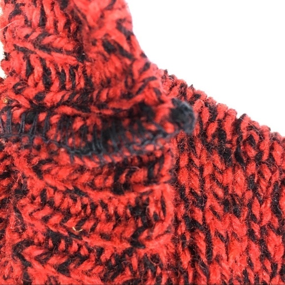 AMERICAN EAGLE OUTFITTERS Vintage Wool Blend Sweater Fisherman Crew Neck Size XL - Picture 4 of 9